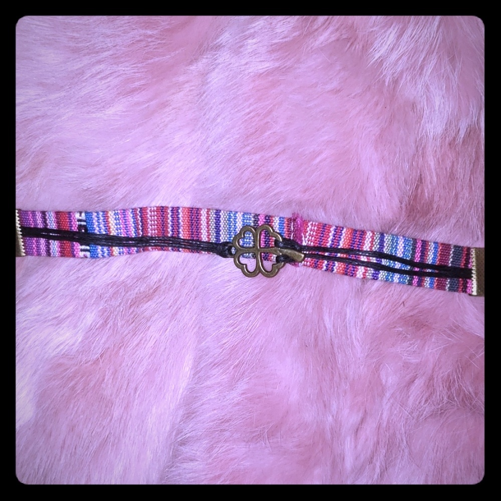 Four leaf clover lucky bracelet NWOT